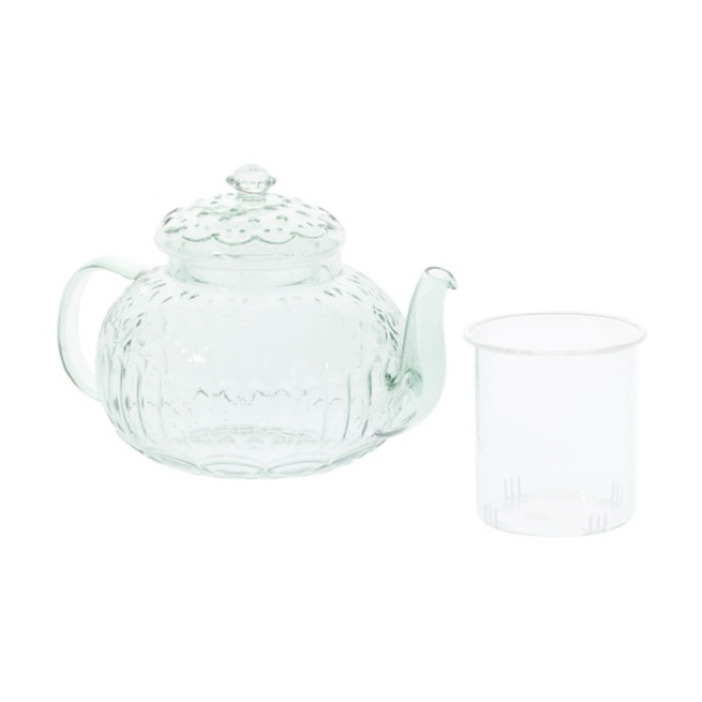 PRESSED teapot
